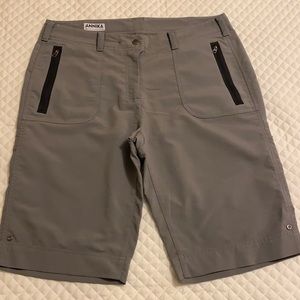 Cutter & Buck Annika Gray Golf Shorts Size 10